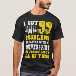 Ich got 99 Koch lustige Geburtstagskekse T-Shirt