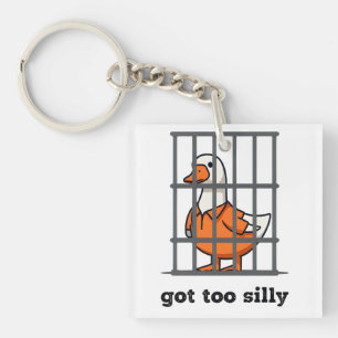 ICH GOT ALBERN - ALBERN GOOSE - FUNNY GOOSE SCHLÜSSELANHÄNGER