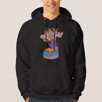 Ich Got aus dem Bett für diese lustige Sassy Sarca Hoodie
