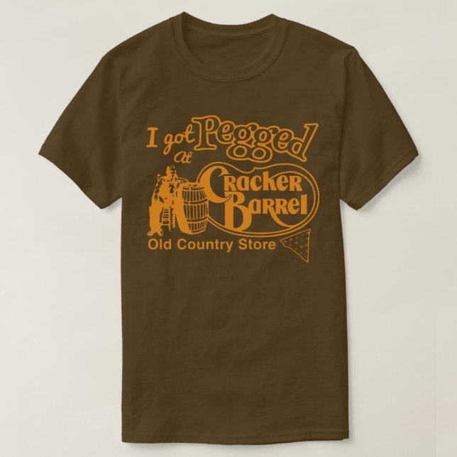 Ich Got bei Pegged eine amerikanische Restaurantke T-Shirt (Design vorne)