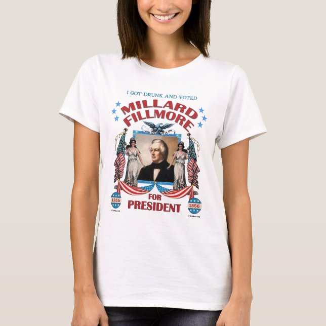 "Ich got betrunkenes und gewähltes Fillmore!" Das T-Shirt (Vorderseite)