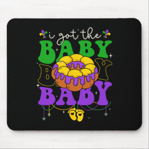 Ich Got Byby Mardi Gras Louisiana Carnival New O Mousepad