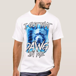 Ich Got, dass Dawg in mir Xray Pitbull Ironic Meme T-Shirt