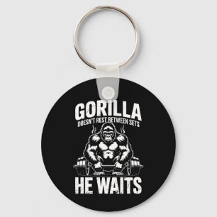 Ich Got, dass Gorilla in mir Phase Gym Workout Bul Schlüsselanhänger