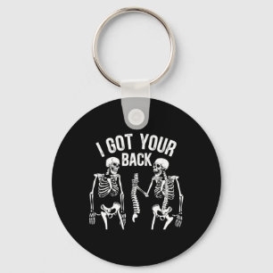 Ich Got deinen Ck Funny Skeleton Spine Halloween C Schlüsselanhänger