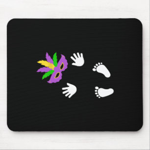 Ich Got den Byby Happy Mardi Gras Karneval Mousepad