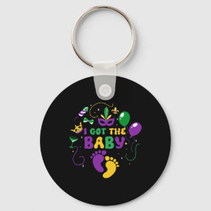 Ich Got die Byby Mardi Gras Karnevalsfeier Schlüsselanhänger