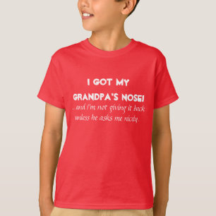 "Ich got die Nasen-" Kinder meines T-Shirt