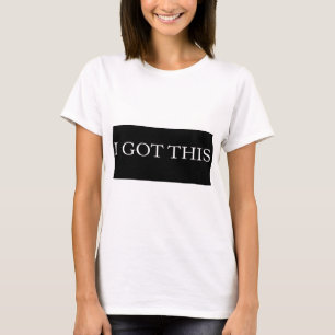 ICH GOT DIESE lustige motivierend Typografie T-Shirt