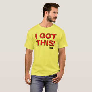 Ich got diesen Gott bin im Kontrollen-christlichen T-Shirt