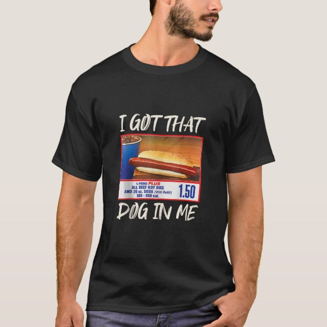 Ich Got diesen Hund in mir lustige Hot Dog Frauen  T-Shirt (Vorderseite)