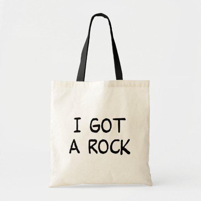Ich got eine Felsen-Tasche Tragetasche (Vorne)