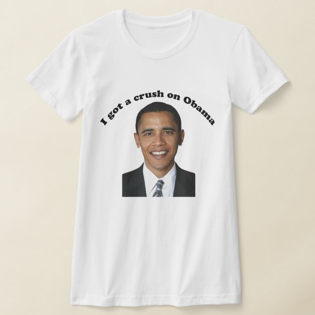 Ich Got einen Absturz auf Obama Girl T-Shirt (Ablage )