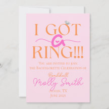 Ich Got einen Ring - Tropisches Bachelorette - Rou