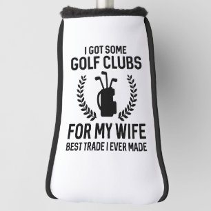 Ich Got einige Clubs für meine Ehefrau Golf Headcover