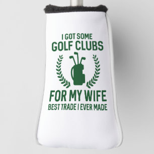 Ich Got einige Clubs für meine Ehefrau Golf Headcover
