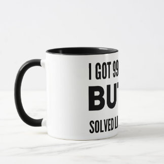Ich got gedrängechef-Baby-Tasse mit 99 Problemen Tasse