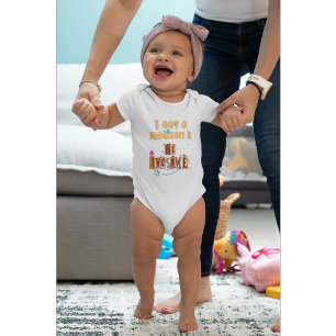 Ich Got Grund 2 Phantastisch sein Baby Strampler