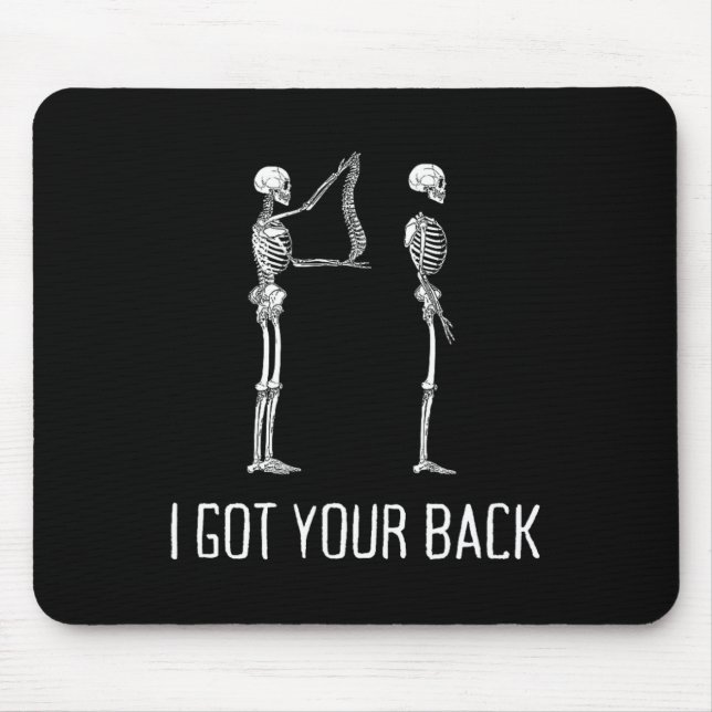 Ich Got Ihr CK Funny Skelett für Damen und Herren Mousepad (Vorne)