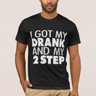 Ich got mein trank und mein Grafikt-stück mit 2 T-Shirt