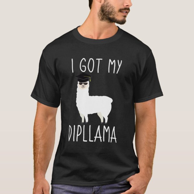 Ich Got meinen Dipllama T-Shirt (Vorderseite)