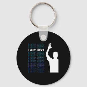 Ich Got Nächstes Basketball Funny - Blau Schwarz Schlüsselanhänger