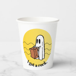 Ich Got Rock Halloween Pappbecher