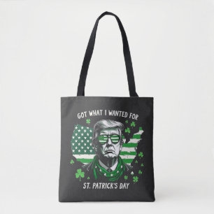 Ich Got, was ich für St. Patrick's Day Trump USA g Tasche