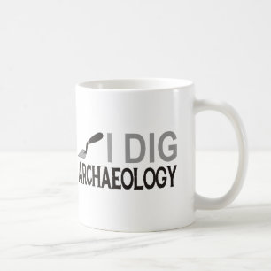 Ich grabe Archäologie Kaffeetasse