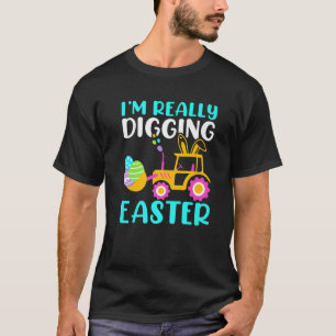 Ich grabe echter Ostereier-Kavator für Jungs Ki T-Shirt