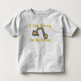 Ich grabe großen Bruder Kleinkind T-shirt