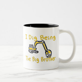 ich grabe großen Bruder Zweifarbige Tasse