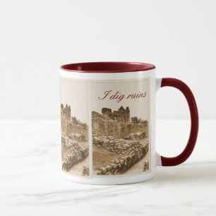 Ich grabe Ruine-Tasse Tasse