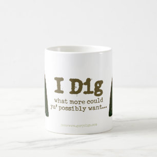 Ich grabe Tasse