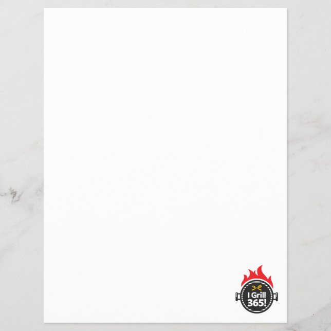 Ich Grill 365! Flyer (Vorne)