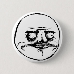 ich gusta Gesichtsrasereigesicht meme Spaß lol Button