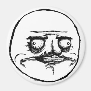 ICH GUSTA MEME MAGNET