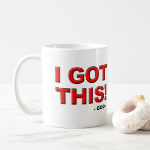 Ich hab das, Gott ist in Kontrolle Christlicher Re Kaffeetasse