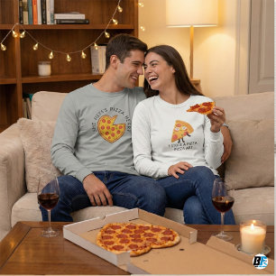 Ich Hab Eine Pizza Sein Herz Gestohlen Lustige Paa T-Shirt