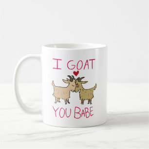 Ich hab (Ziege) dich, Süße Ziegen-Zitate Kaffeetasse