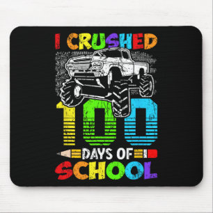 Ich habe 100 Tage Schule Jungen Kinder 100. Tag O Mousepad