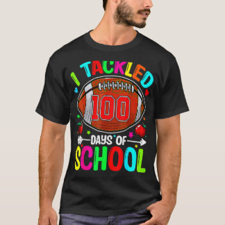 Ich habe 100 Tage Schulfußball 100. T-Shirt