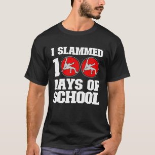 Ich habe 100 Tage Wrestling in der Schule 100. Tag T-Shirt