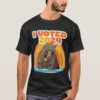 ICH HABE 2024 FÜR DIE FETTBEWERBSWOCHE GESTIMMT T-Shirt