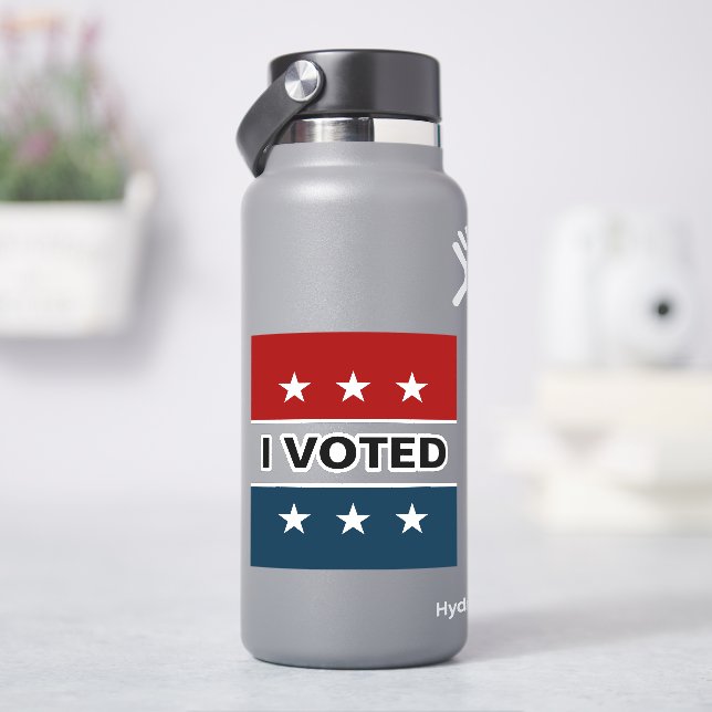 Ich habe 2024 gewählt Decal Aufkleber (HydroFlask)