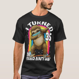 Ich habe 35 Jahre in Quarantäne gekehrt und am 35. T-Shirt