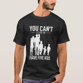 Ich habe 5 Kinder Mama Granny Mummy. T-Shirt