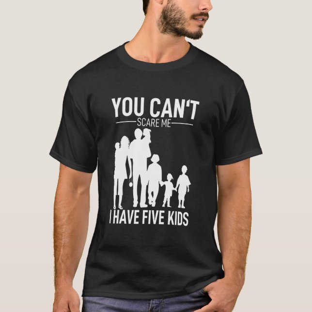 Ich habe 5 Kinder Mama Granny Mummy. T-Shirt (Vorderseite)