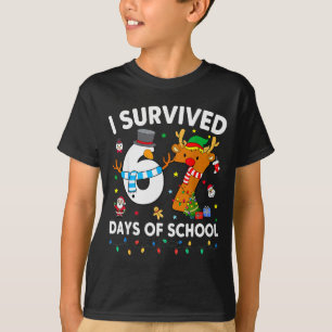 Ich habe 67 Schultage überlebt Lustiges Meme Six S T-Shirt
