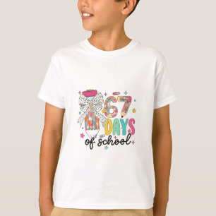 Ich habe 67 Tage Schule überlebt 100 Tage Schule T-Shirt